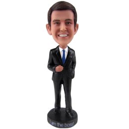 Groomsmen Executive In Power Suit Bobble head