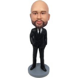 custom groomsmen bobblehead n suit groomsmen gift